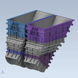 Flask bin model