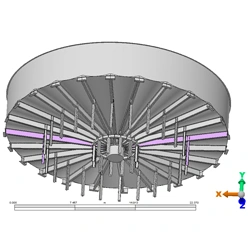 Mechanical Engineering Services for Scalloped bottom tank