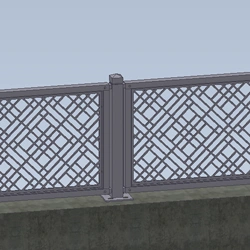 Precision Aluminum Detailing of Multiple Components for an LRT Station