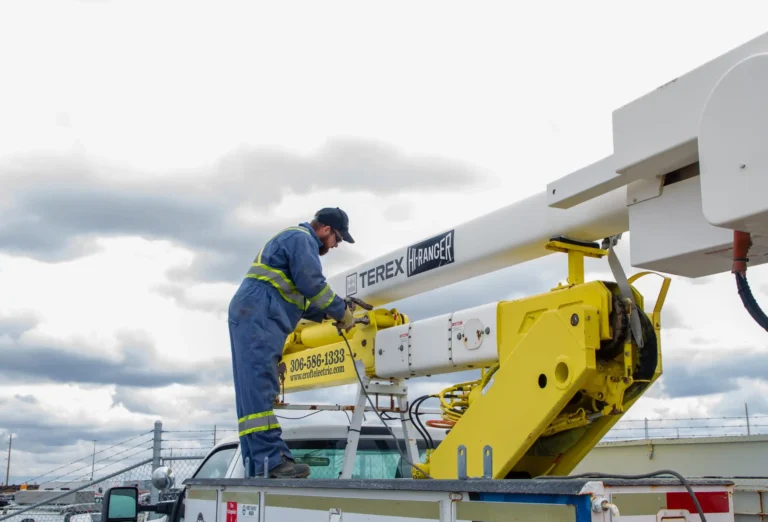 engineer analyzing equipment
