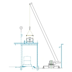 mobile crane lift plan design