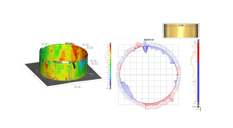 3D Scanning Services for an Above Ground Storage Tank